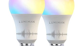 LUMIMAN Smart Light Bulbs, Alexa Light Bulb, WiFi Full...