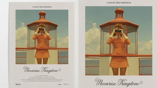 Moonrise Kingdom (2012) Minimalist Poster Poster