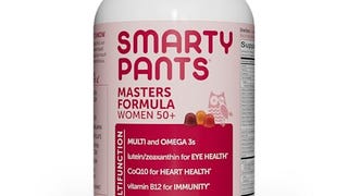 SmartyPants Multivitamin Gummy for Women 50 and Over: Omega...