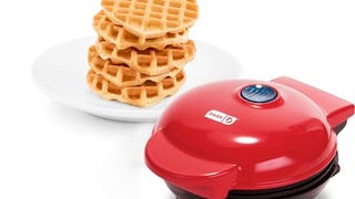 DASH Mini Waffle Maker Machine for Individuals, Paninis,...