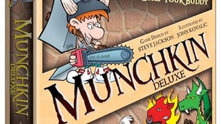 Munchkin Deluxe Board Game (Base Game), Family Board & Card...