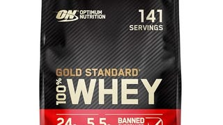 Optimum Nutrition Gold Standard 100% Whey Protein Powder,...