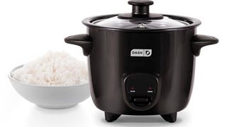 DASH Mini Rice Cooker Steamer with Removable Nonstick Pot,...