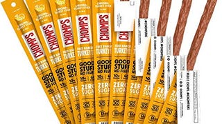 CHOMPS Free Range Original Turkey Jerky Meat Snack , Keto,...