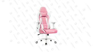 PUKAMI Pink Gaming Chair