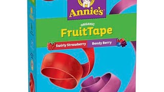 Annie's Organic Fruit Tape, Swirly Strawberry and Bendy...