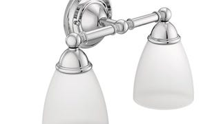 Moen YB2262CH Brantford 2-Light Dual-Mount Bath Bathroom...