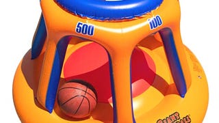Swimline Inflatable Pool Basketball Hoop, 36-inch Tall,...