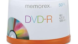 Memorex 05639 4.7 GB DVD-RS (50-CT Spindle)