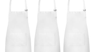 Novelty Place Kids Aprons with Chef Hat Set (3 Set) - Skin-...