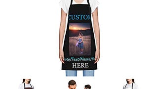 Personalized Add Your Own Photo Custom Cooking Apron Prepare...