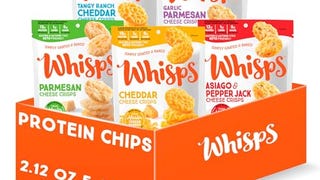 Whisps Cheese Crisps Variety Pack | Protein Chips | Healthy...