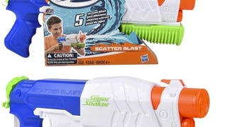 Nerf Super Soaker Scatter Blast Water Blaster, 5 Streams...