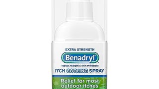 Benadryl Extra Strength Anti-Itch Cooling Spray, Topical...