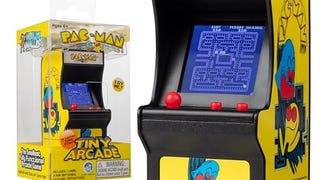 Tiny Arcade Pac-Man 3.5" Mini Retro Game - Functional Arcade...