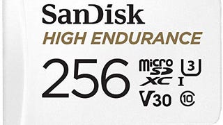 SanDisk 256GB High Endurance Video microSDXC Card with...