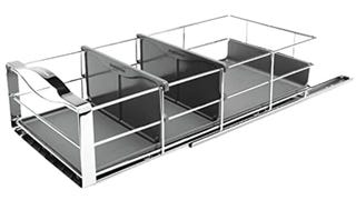 simplehuman 14 inch Pull-Out Cabinet Organizer, Heavy-Gauge...