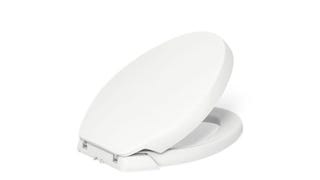 KOHLER K-5588-0 Purefresh Elongated Nightlight Toilet Seat,...