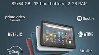Fire HD 8 tablet, 8" HD display, 32 GB, (2020 release), designed...