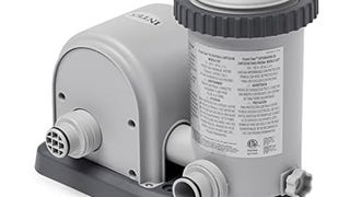 Intex 28635EG 1500 GPH Krystal Clear Cartridge Filter Pump...