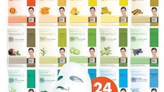 DERMAL Korean Collagen Face Mask – Hydrating & Soothing...