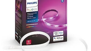 Philips Hue Indoor 6-Foot Smart LED Light Strip Plus Base...