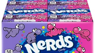 Nerds Candy, Grape & Strawberry, 1.65 Ounce Treat-Size...