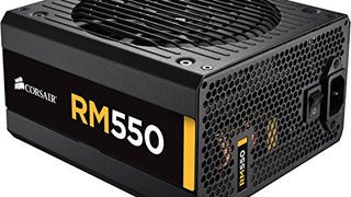 Corsair RM Series, RM550, 550 Watt (550W), Fully Modular...