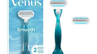 Gillette Venus Smooth Womens Razor, Includes 1 Handle, 2...