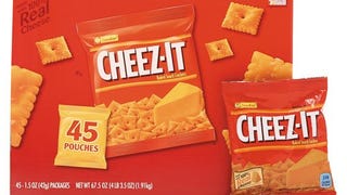 Cheez-It Original Cheese Crackers - School Lunch Food, Baked...