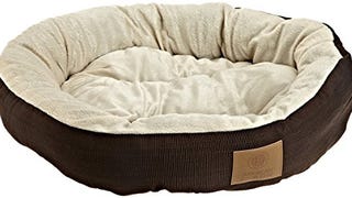 AKC Casablanca Round Solid Pet Bed