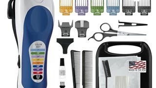 Wahl Clipper USA Color Pro Complete Haircutting Kit with...