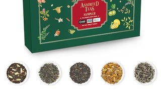 VAHDAM, Assorted Loose Leaf Tea Sampler (10 Teas, 50 Servings)...