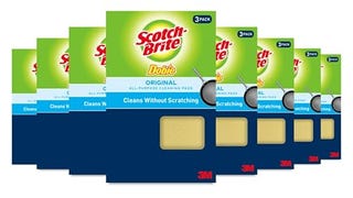 Scotch-Brite Dobie Pads, Dobie Sponge for All Purpose Cleaning...