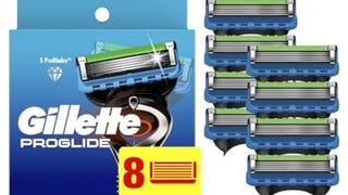 Gillette ProGlide Razor Refills for Men, 8 Razor Blade...