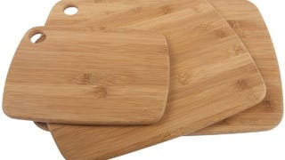 Core Bamboo Amazon Exclusive Bamboo Cutting Board Set, 3-...