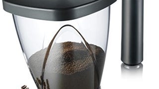 Tomorrows Kitchen Airtight Vacuum Coffee Bean Saver Canisters,...