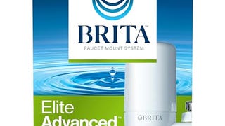 Brita Faucet Mount Water Filter for Sink, Removes 99% of...