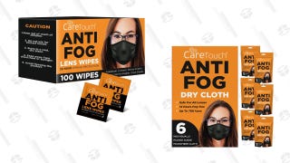 Care Touch Anti-Fog Lens Wipes