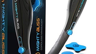 Mighty Bliss Deep Tissue And Back Massager Cordless Handheld...