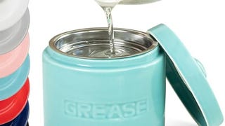 CYPRESS SUNRISE Bacon Grease Oil Container Storage Can...