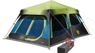 Coleman Cabin Tent with 1-Minute Setup, 4/6/8/10 Person...