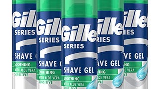 Gillette Series 3X Sensitive Shave Gel, Hydrates, Protects...