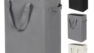 ZERO JET LAG Slim Laundry Hamper With Handles Collapsible...