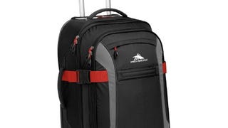 High Sierra Sportour Wheeled Upright Luggage, Black/Charcoal/...