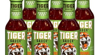 Tiger Sauce Original Hot Sauce, 5oz Bottle (Pack of 6)