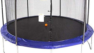 Skywalker Trampolines 15-Foot Jump N’ Dunk Round Trampoline...