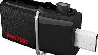 Sandisk Ultra Dual USB Flash Drive, 32 GB, Black (SDDD2-...