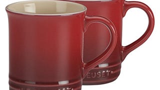 Le Creuset of America Stoneware Set of 2 Mugs, 12-Ounce,...