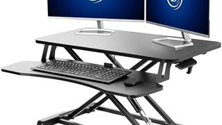 VIVO 32 inch Desk Converter, K Series, Height Adjustable...